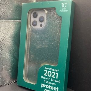 NIP IPhone 13pro 13 pro max glitter case